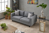 Canapea fixă Kale Linen, Diverse culori, Diverse configurații, Diverse dimensiuni - Gri - 180x91x83 cm - 2 locuri | SKU: 825BLC2737 | Canapea fixă Kale Linen, varianta Gri - 180x91x83 cm - 2 locuri, produs pentru amenajarea locuinței, disponibil online în România la CasaMob