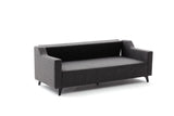 Canapea extensibilă 3 locuri Doga 3-Seat, Diverse culori, 230x90x74 cm - Antracit | SKU: 825BLC2747 | Canapea extensibilă 3 locuri Doga 3-Seat, 230x90x74 cm, varianta Antracit, produs pentru amenajarea locuinței, disponibil online în România la CasaMob