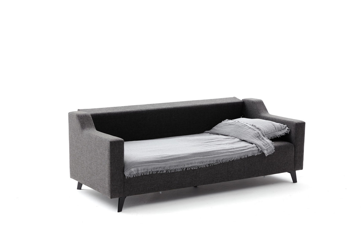 Canapea extensibilă 3 locuri Doga 3-Seat, Diverse culori, 230x90x74 cm - Antracit | SKU: 825BLC2747 | Canapea extensibilă 3 locuri Doga 3-Seat, 230x90x74 cm, varianta Antracit, produs pentru amenajarea locuinței, disponibil online în România la CasaMob