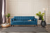 Turcoaz | SKU: 825BLC2752 | Canapea extensibilă Ova, 3 locuri, 3, Turcoaz, 206x88x80 cm, varianta Turcoaz, produs pentru amenajarea locuinței, disponibil online în România la CasaMob