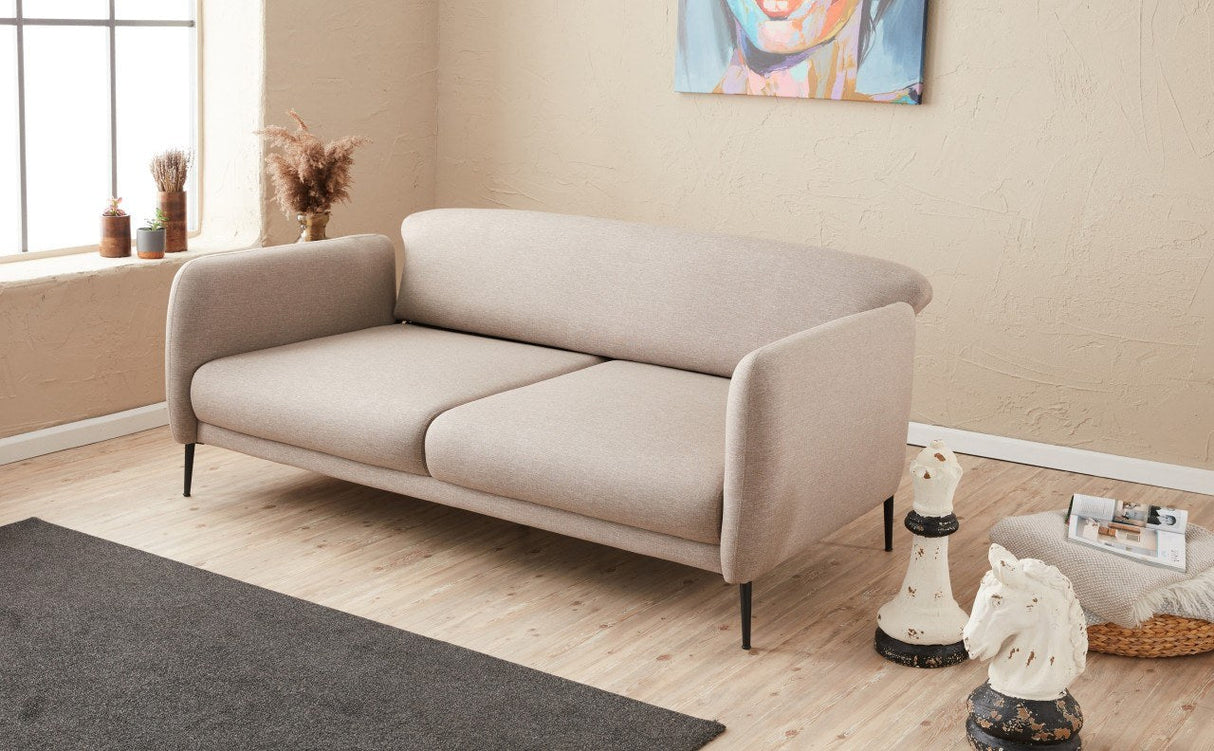 Canapea extensibilă Venus, 3 locuri, Diverse culori, 210x95x80 cm - Crem | SKU: 825BLC2753 | Canapea extensibilă Venus, 3 locuri, 210x95x80 cm, varianta Crem, produs pentru amenajarea locuinței, disponibil online în România la CasaMob