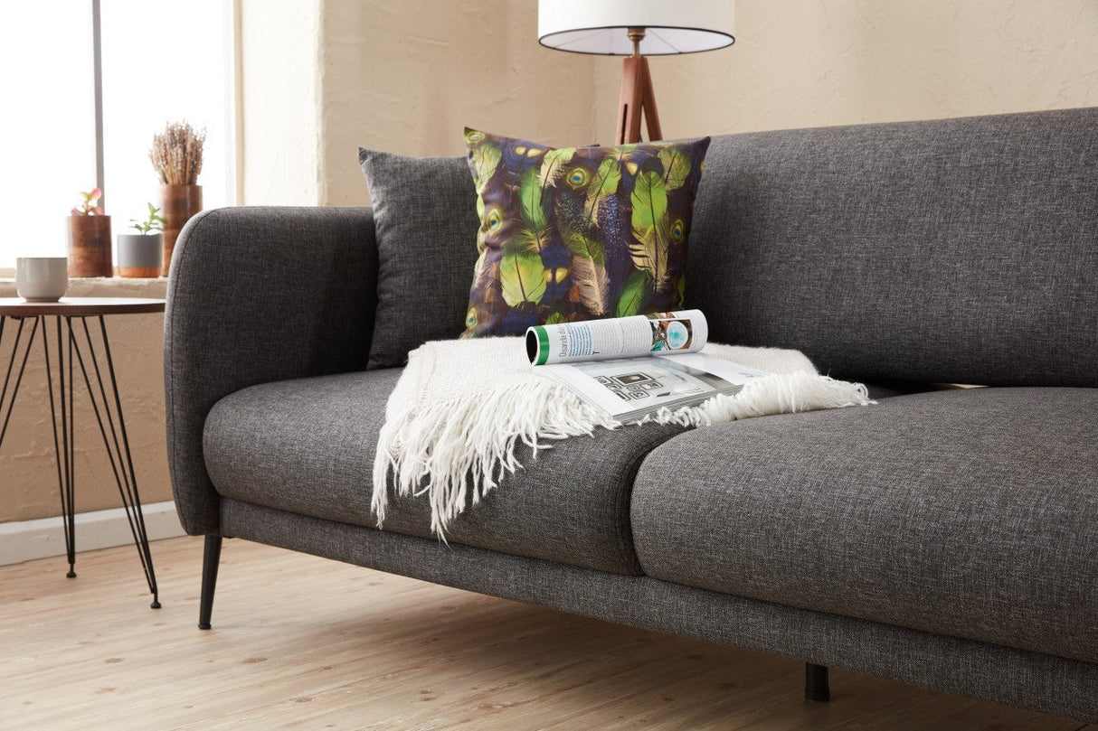 Canapea extensibilă Venus, 3 locuri, Diverse culori, 210x95x80 cm - Antracit | SKU: 825BLC2754 | Canapea extensibilă Venus, 3 locuri, 210x95x80 cm, varianta Antracit, produs pentru amenajarea locuinței, disponibil online în România la CasaMob