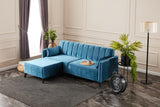 Canapea extensibilă Ova, Colț, Diverse culori, 206x165x80 cm - Turcoaz | SKU: 825BLC2761 | Canapea extensibilă Ova, Colț, 206x165x80 cm, varianta Turcoaz, produs pentru amenajarea locuinței, disponibil online în România la CasaMob