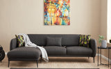 Canapea extensibilă Venus, Colț, Stânga, Diverse culori, 265x163x80 cm - Antracit | SKU: 825BLC2763 | Canapea extensibilă Venus, Colț, Stânga, 265x163x80 cm, varianta Antracit, produs pentru amenajarea locuinței, disponibil online în România la CasaMob