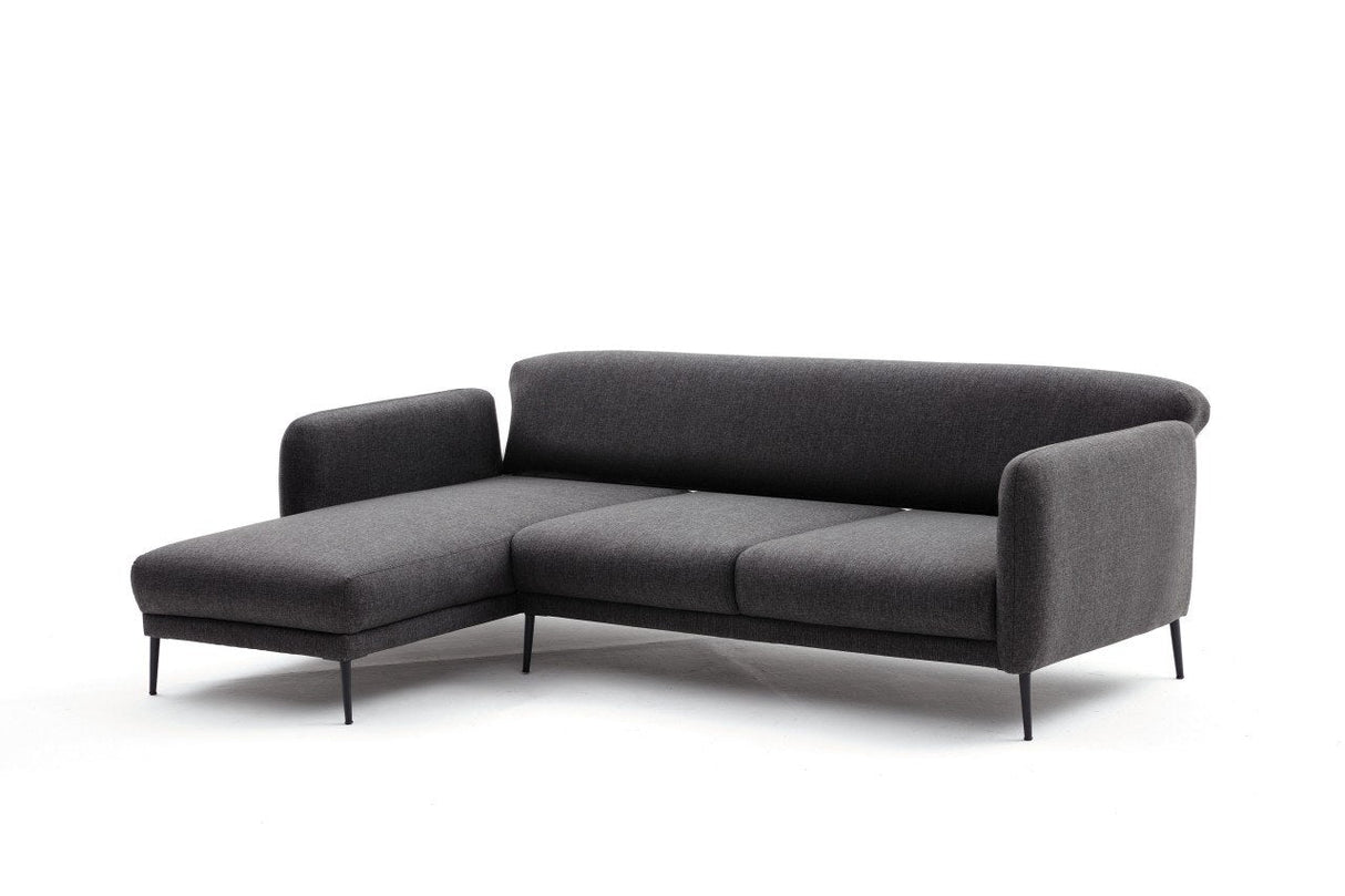 Canapea extensibilă Venus, Colț, Stânga, Diverse culori, 265x163x80 cm - Antracit | SKU: 825BLC2763 | Canapea extensibilă Venus, Colț, Stânga, 265x163x80 cm, varianta Antracit, produs pentru amenajarea locuinței, disponibil online în România la CasaMob