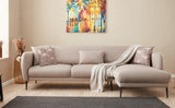 Canapea extensibilă Venus, Colț, Dreapta, Diverse culori, 265x163x80 cm - Crem | SKU: 825BLC2764 | Canapea extensibilă Venus, Colț, Dreapta, 265x163x80 cm, varianta Crem, produs pentru amenajarea locuinței, disponibil online în România la CasaMob