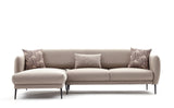 Canapea extensibilă Venus, Colț, Stânga, Diverse culori, 265x163x80 cm - Crem | SKU: 825BLC2765 | Canapea extensibilă Venus, Colț, Stânga, 265x163x80 cm, varianta Crem, produs pentru amenajarea locuinței, disponibil online în România la CasaMob
