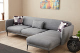 Canapea extensibilă Venus, Colț, Dreapta, Diverse culori, 265x163x80 cm - Gri deschis | SKU: 825BLC2766 | Canapea extensibilă Venus, Colț, Dreapta, 265x163x80 cm, varianta Gri deschis, produs pentru amenajarea locuinței, disponibil online în România la CasaMob