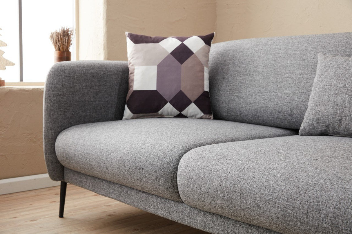 Canapea extensibilă Venus, Colț, Dreapta, Diverse culori, 265x163x80 cm - Gri deschis | SKU: 825BLC2766 | Canapea extensibilă Venus, Colț, Dreapta, 265x163x80 cm, varianta Gri deschis, produs pentru amenajarea locuinței, disponibil online în România la CasaMob
