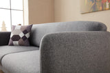 Canapea extensibilă Venus, Colț, Dreapta, Diverse culori, 265x163x80 cm - Gri deschis | SKU: 825BLC2766 | Canapea extensibilă Venus, Colț, Dreapta, 265x163x80 cm, varianta Gri deschis, produs pentru amenajarea locuinței, disponibil online în România la CasaMob
