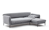 Canapea extensibilă Venus, Colț, Dreapta, Diverse culori, 265x163x80 cm - Gri deschis | SKU: 825BLC2766 | Canapea extensibilă Venus, Colț, Dreapta, 265x163x80 cm, varianta Gri deschis, produs pentru amenajarea locuinței, disponibil online în România la CasaMob