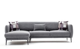 Canapea extensibilă Venus, Colț, Stânga, Diverse culori, 265x163x80 cm - Gri deschis | SKU: 825BLC2767 | Canapea extensibilă Venus, Colț, Stânga, 265x163x80 cm, varianta Gri deschis, produs pentru amenajarea locuinței, disponibil online în România la CasaMob