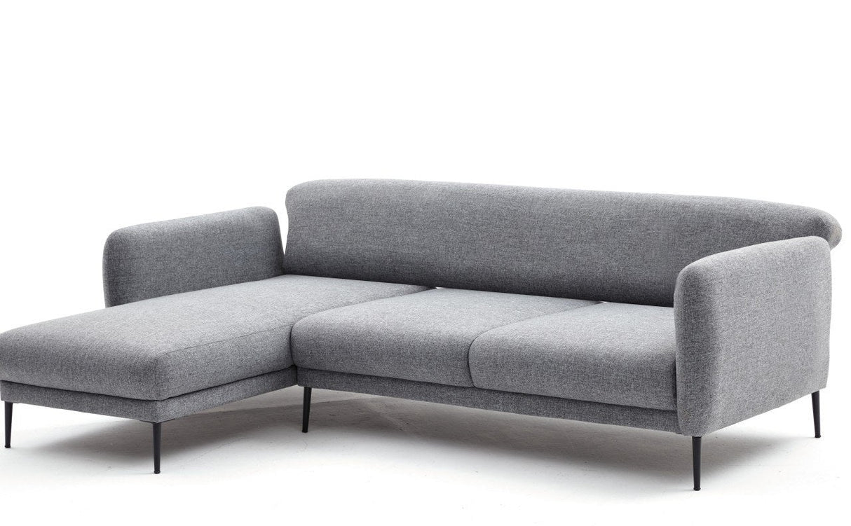 Canapea extensibilă Venus, Colț, Stânga, Diverse culori, 265x163x80 cm - Gri deschis | SKU: 825BLC2767 | Canapea extensibilă Venus, Colț, Stânga, 265x163x80 cm, varianta Gri deschis, produs pentru amenajarea locuinței, disponibil online în România la CasaMob