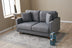 Gri - 155x90x82 cm - 2 locuri | SKU: 825BLC2772 | Canapea fixă Eva, varianta Gri - 155x90x82 cm - 2 locuri, produs pentru amenajarea locuinței, disponibil online în România la CasaMob