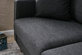 Canapea fixă Eva, Diverse culori, Diverse configurații, Diverse dimensiuni - Antracit - 155x90x82 cm - 2 locuri | SKU: 825BLC2773 | Canapea fixă Eva, varianta Antracit - 155x90x82 cm - 2 locuri, produs pentru amenajarea locuinței, disponibil online în România la CasaMob