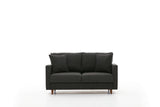 Canapea fixă Eva, Diverse culori, Diverse configurații, Diverse dimensiuni - Antracit - 155x90x82 cm - 2 locuri | SKU: 825BLC2773 | Canapea fixă Eva, varianta Antracit - 155x90x82 cm - 2 locuri, produs pentru amenajarea locuinței, disponibil online în România la CasaMob