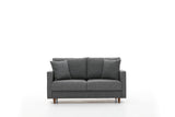Canapea fixă Eva, Diverse culori, Diverse configurații, Diverse dimensiuni - Gri - 155x90x82 cm - 2 locuri | SKU: 825BLC2772 | Canapea fixă Eva, varianta Gri - 155x90x82 cm - 2 locuri, produs pentru amenajarea locuinței, disponibil online în România la CasaMob