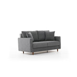 Canapea fixă Eva, Diverse culori, Diverse configurații, Diverse dimensiuni - Gri - 155x90x82 cm - 2 locuri | SKU: 825BLC2772 | Canapea fixă Eva, varianta Gri - 155x90x82 cm - 2 locuri, produs pentru amenajarea locuinței, disponibil online în România la CasaMob