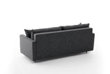 Canapea fixă Eva, Diverse culori, Diverse configurații, Diverse dimensiuni - Antracit - 210x90x82 cm - 3 locuri | SKU: 825BLC2776 | Canapea fixă Eva, varianta Antracit - 210x90x82 cm - 3 locuri, produs pentru amenajarea locuinței, disponibil online în România la CasaMob