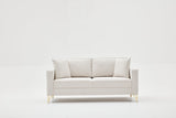 Canapea fixă Berlin, Diverse culori, Diverse configurații, Diverse dimensiuni - Crem - Auriu - 180x91x83 cm - 2 locuri | SKU: 825BLC2791 | Canapea fixă Berlin, varianta Crem - Auriu - 180x91x83 cm - 2 locuri, produs pentru amenajarea locuinței, disponibil online în România la CasaMob
