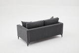 Canapea fixă Berlin, Diverse culori, Diverse configurații, Diverse dimensiuni - Antracit - Negru - 180x91x83 cm - 2 locuri | SKU: 825BLC2794 | Canapea fixă Berlin, varianta Antracit - Negru - 180x91x83 cm - 2 locuri, produs pentru amenajarea locuinței, disponibil online în România la CasaMob