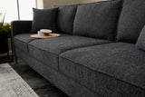 Canapea fixă Berlin, Diverse culori, Diverse configurații, Diverse dimensiuni - Antracit - Negru - 220x91x83 cm - 3 locuri | SKU: 825BLC2796 | Canapea fixă Berlin, varianta Antracit - Negru - 220x91x83 cm - 3 locuri, produs pentru amenajarea locuinței, disponibil online în România la CasaMob