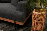 Canapea fixă 3 locuri Liva, Diverse culori, Diverse dimensiuni - Antracit - 227x94x76 cm | SKU: 825BLC2818 | Canapea fixă 3 locuri Liva, varianta Antracit - 227x94x76 cm, produs pentru amenajarea locuinței, disponibil online în România la CasaMob