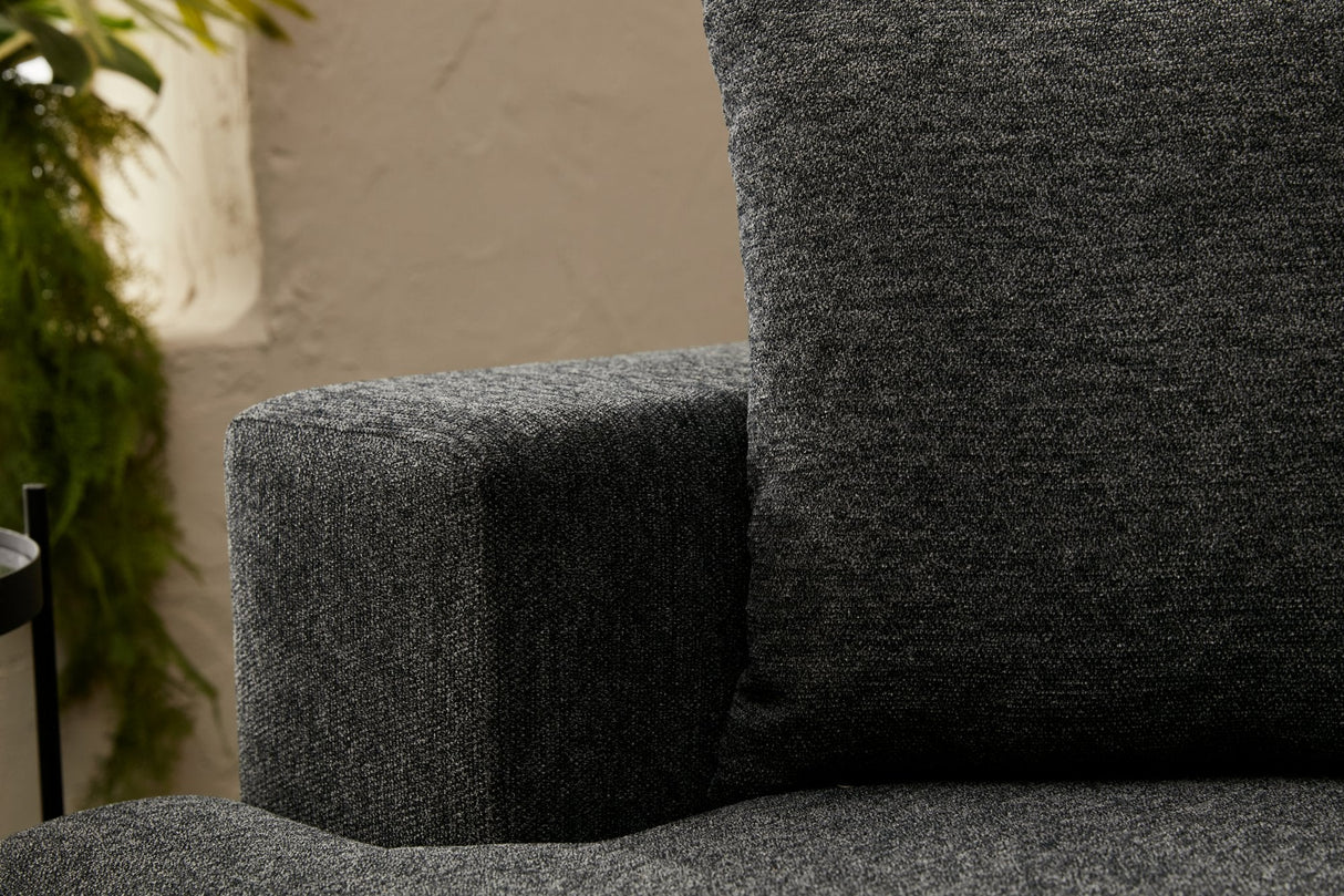 Canapea fixă 3 locuri Liva, Diverse culori, Diverse dimensiuni - Antracit - 227x94x76 cm | SKU: 825BLC2818 | Canapea fixă 3 locuri Liva, varianta Antracit - 227x94x76 cm, produs pentru amenajarea locuinței, disponibil online în România la CasaMob