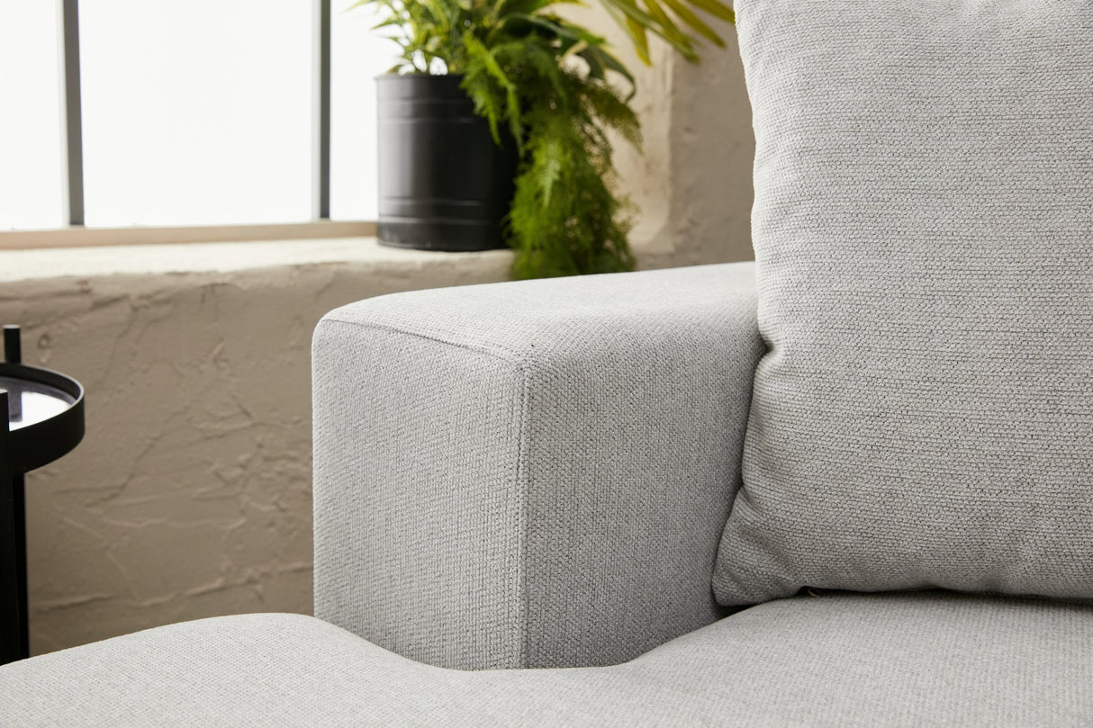 Canapea fixă 3 locuri Liva, Diverse culori, Diverse dimensiuni - Gri - 227x76x94 cm | SKU: 825BLC2820 | Canapea fixă 3 locuri Liva, varianta Gri - 227x76x94 cm, produs pentru amenajarea locuinței, disponibil online în România la CasaMob