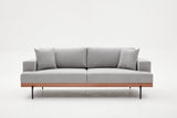 Canapea fixă 3 locuri Liva, Diverse culori, Diverse dimensiuni - Gri - 227x76x94 cm | SKU: 825BLC2820 | Canapea fixă 3 locuri Liva, varianta Gri - 227x76x94 cm, produs pentru amenajarea locuinței, disponibil online în România la CasaMob