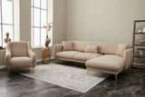 Canapea extensibilă Simena, Colț, 3 piese, Dreapta, Diverse culori, 266x65x80 cm - Bej - Auriu | SKU: 825BLC2830 | Canapea extensibilă Simena, Colț, 3 piese, Dreapta, 266x65x80 cm, varianta Bej - Auriu, produs pentru amenajarea locuinței, disponibil online în România la CasaMob