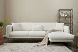 Canapea extensibilă Simena, Colț, 3 piese, Dreapta, Diverse culori, 266x65x80 cm - Crem - Auriu | SKU: 825BLC2832 | Canapea extensibilă Simena, Colț, 3 piese, Dreapta, 266x65x80 cm, varianta Crem - Auriu, produs pentru amenajarea locuinței, disponibil online în România la CasaMob