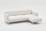 Canapea extensibilă Simena, Colț, 3 piese, Dreapta, Diverse culori, 266x65x80 cm - Crem - Auriu | SKU: 825BLC2832 | Canapea extensibilă Simena, Colț, 3 piese, Dreapta, 266x65x80 cm, varianta Crem - Auriu, produs pentru amenajarea locuinței, disponibil online în România la CasaMob