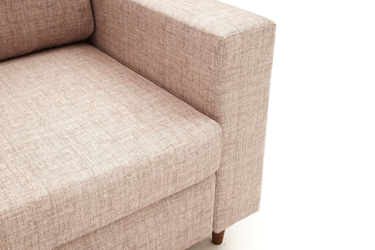 Canapea fixă Step, Diverse culori, Diverse configurații, Diverse dimensiuni - Crem - 154x83x86 cm - 2 locuri | SKU: 825BLC2844 | Canapea fixă Step, varianta Crem - 154x83x86 cm - 2 locuri, produs pentru amenajarea locuinței, disponibil online în România la CasaMob