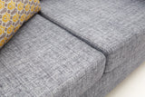Canapea fixă Step, Diverse culori, Diverse configurații, Diverse dimensiuni - Gri - 154x83x86 cm - 2 locuri | SKU: 825BLC2843 | Canapea fixă Step, varianta Gri - 154x83x86 cm - 2 locuri, produs pentru amenajarea locuinței, disponibil online în România la CasaMob