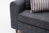 Canapea fixă Salem, Diverse culori, Diverse configurații, Diverse dimensiuni - Antracit - 211x83x86 cm - 3 locuri | SKU: 825BLC2845 | Canapea fixă Salem, varianta Antracit - 211x83x86 cm - 3 locuri, produs pentru amenajarea locuinței, disponibil online în România la CasaMob