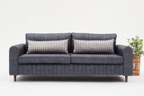 Canapea fixă Salem, Diverse culori, Diverse configurații, Diverse dimensiuni - Antracit - 211x83x86 cm - 3 locuri | SKU: 825BLC2845 | Canapea fixă Salem, varianta Antracit - 211x83x86 cm - 3 locuri, produs pentru amenajarea locuinței, disponibil online în România la CasaMob