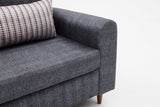 Canapea fixă Salem, Diverse culori, Diverse configurații, Diverse dimensiuni - Antracit - 211x83x86 cm - 3 locuri | SKU: 825BLC2845 | Canapea fixă Salem, varianta Antracit - 211x83x86 cm - 3 locuri, produs pentru amenajarea locuinței, disponibil online în România la CasaMob
