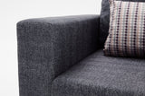 Canapea fixă Step, Diverse culori, Diverse configurații, Diverse dimensiuni - Antracit - 211x83x86 cm - 3 locuri | SKU: 825BLC2848 | Canapea fixă Step, varianta Antracit - 211x83x86 cm - 3 locuri, produs pentru amenajarea locuinței, disponibil online în România la CasaMob