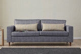 Canapea fixă Step, Diverse culori, Diverse configurații, Diverse dimensiuni - Gri - 211x83x86 cm - 3 locuri | SKU: 825BLC2849 | Canapea fixă Step, varianta Gri - 211x83x86 cm - 3 locuri, produs pentru amenajarea locuinței, disponibil online în România la CasaMob