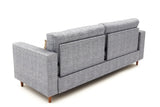 Canapea fixă Step, Diverse culori, Diverse configurații, Diverse dimensiuni - Gri - 211x83x86 cm - 3 locuri | SKU: 825BLC2849 | Canapea fixă Step, varianta Gri - 211x83x86 cm - 3 locuri, produs pentru amenajarea locuinței, disponibil online în România la CasaMob