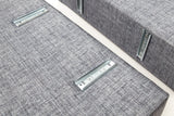 Canapea fixă Step, Diverse culori, Diverse configurații, Diverse dimensiuni - Gri - 211x83x86 cm - 3 locuri | SKU: 825BLC2849 | Canapea fixă Step, varianta Gri - 211x83x86 cm - 3 locuri, produs pentru amenajarea locuinței, disponibil online în România la CasaMob