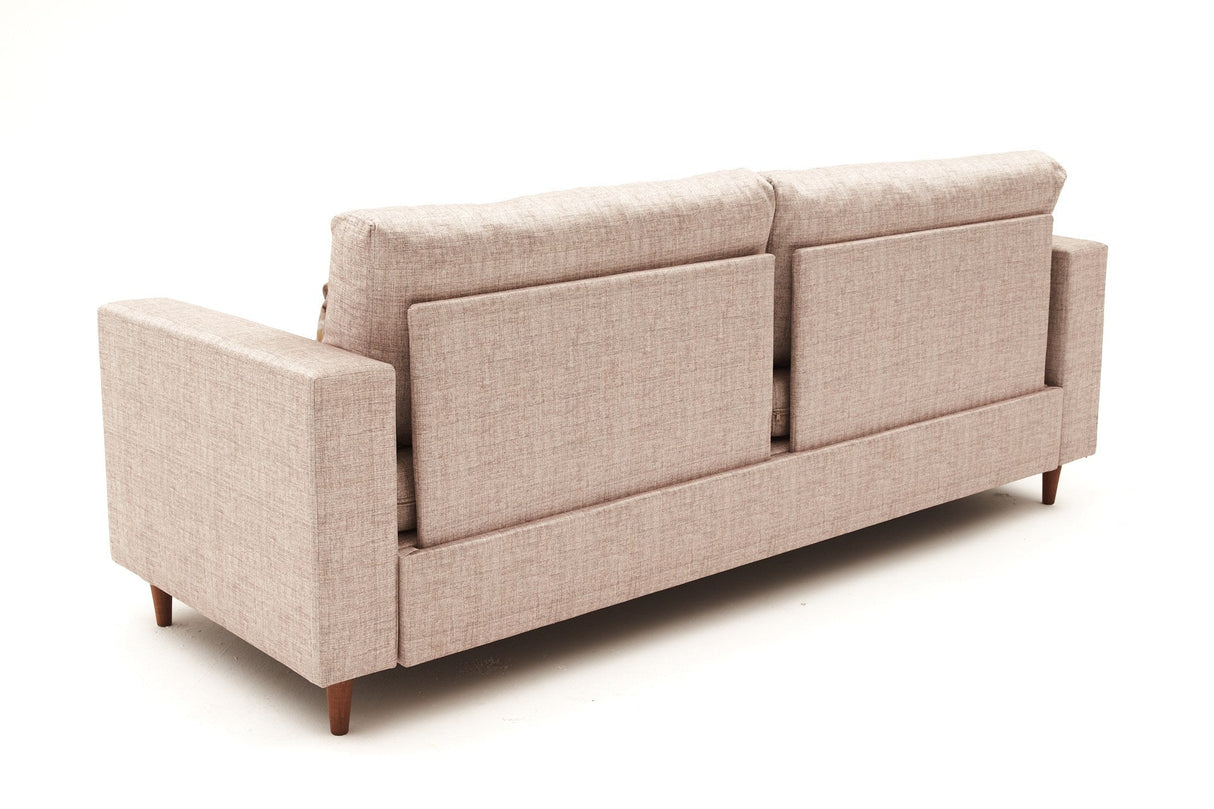 Canapea fixă Step, Diverse culori, Diverse configurații, Diverse dimensiuni - Crem - 211x83x86 cm - 3 locuri | SKU: 825BLC2850 | Canapea fixă Step, varianta Crem - 211x83x86 cm - 3 locuri, produs pentru amenajarea locuinței, disponibil online în România la CasaMob
