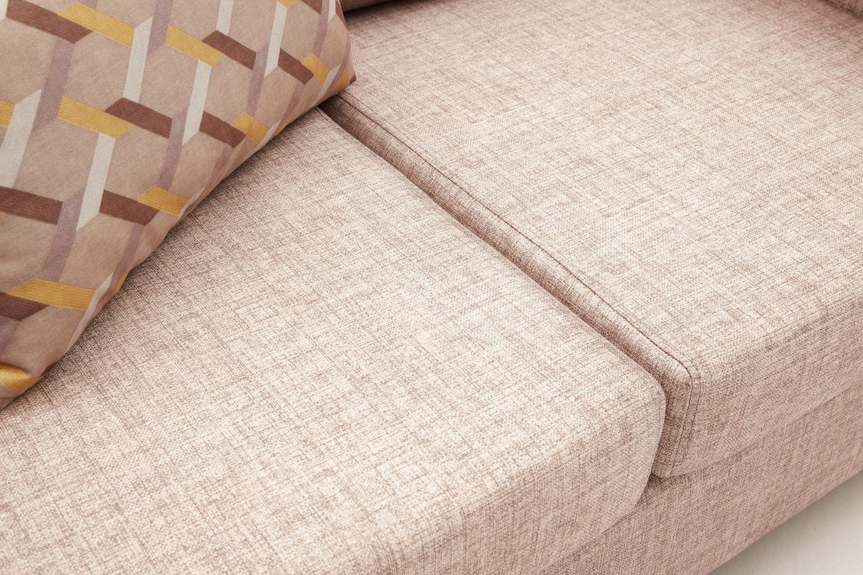 Canapea fixă Step, Diverse culori, Diverse configurații, Diverse dimensiuni - Crem - 211x83x86 cm - 3 locuri | SKU: 825BLC2850 | Canapea fixă Step, varianta Crem - 211x83x86 cm - 3 locuri, produs pentru amenajarea locuinței, disponibil online în România la CasaMob