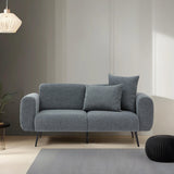 Canapea fixă Side, Diverse culori, Diverse configurații, Diverse dimensiuni - Antracit - 171x82x77 cm - 2 locuri | SKU: 825BLC2853 | Canapea fixă Side, varianta Antracit - 171x82x77 cm - 2 locuri, produs pentru amenajarea locuinței, disponibil online în România la CasaMob