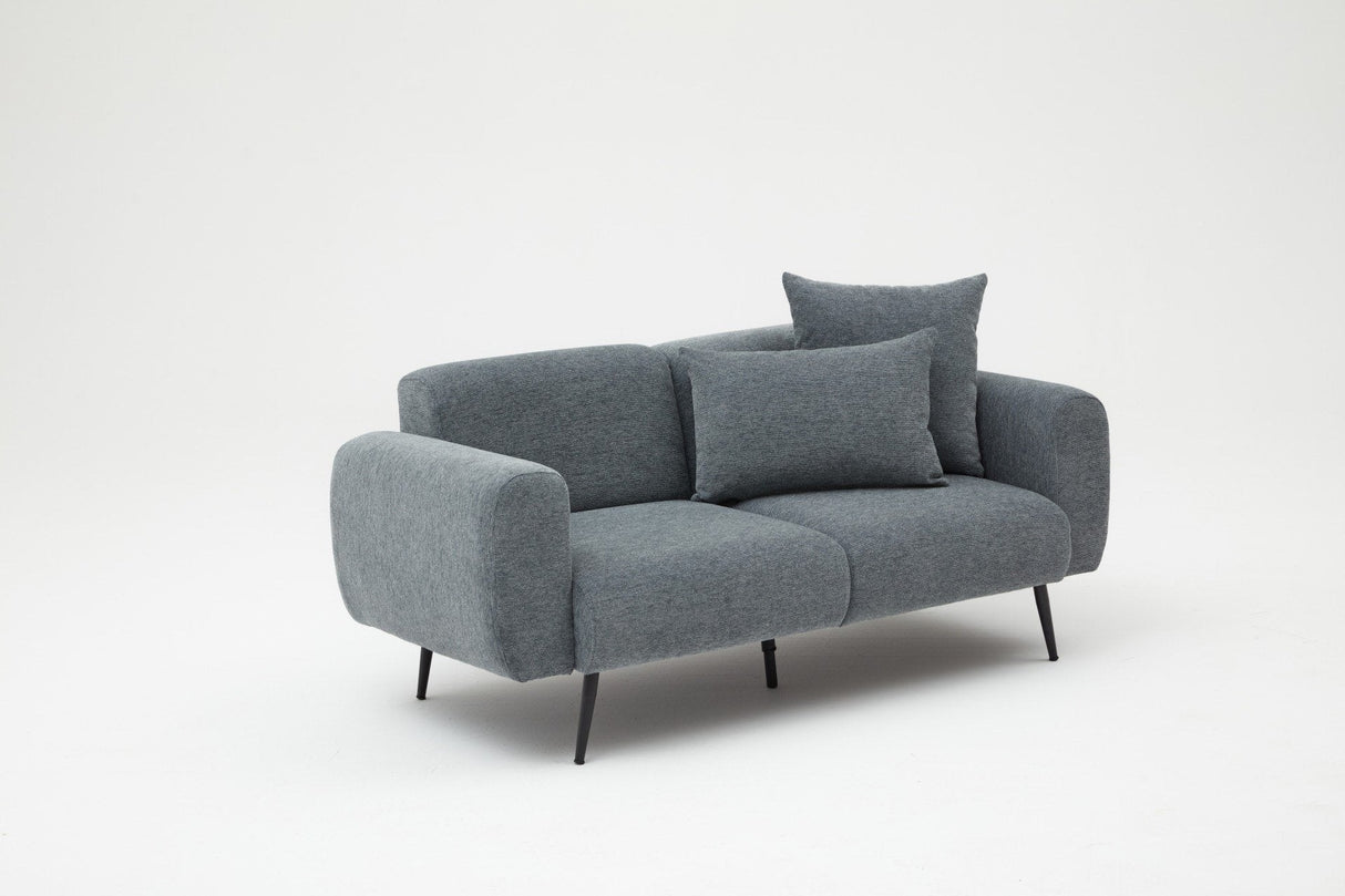 Canapea fixă Side, Diverse culori, Diverse configurații, Diverse dimensiuni - Antracit - 171x82x77 cm - 2 locuri | SKU: 825BLC2853 | Canapea fixă Side, varianta Antracit - 171x82x77 cm - 2 locuri, produs pentru amenajarea locuinței, disponibil online în România la CasaMob