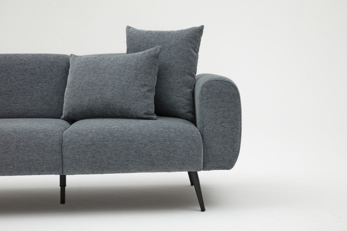Canapea fixă Side, Diverse culori, Diverse configurații, Diverse dimensiuni - Antracit - 171x82x77 cm - 2 locuri | SKU: 825BLC2853 | Canapea fixă Side, varianta Antracit - 171x82x77 cm - 2 locuri, produs pentru amenajarea locuinței, disponibil online în România la CasaMob