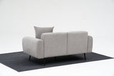 Canapea fixă Side, Diverse culori, Diverse configurații, Diverse dimensiuni - Gri deschis - 171x82x77 cm - 2 locuri | SKU: 825BLC2881 | Canapea fixă Side, varianta Gri deschis - 171x82x77 cm - 2 locuri, produs pentru amenajarea locuinței, disponibil online în România la CasaMob