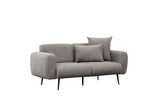 Canapea fixă Side, Diverse culori, Diverse configurații, Diverse dimensiuni - Gri deschis - 171x82x77 cm - 2 locuri | SKU: 825BLC2881 | Canapea fixă Side, varianta Gri deschis - 171x82x77 cm - 2 locuri, produs pentru amenajarea locuinței, disponibil online în România la CasaMob