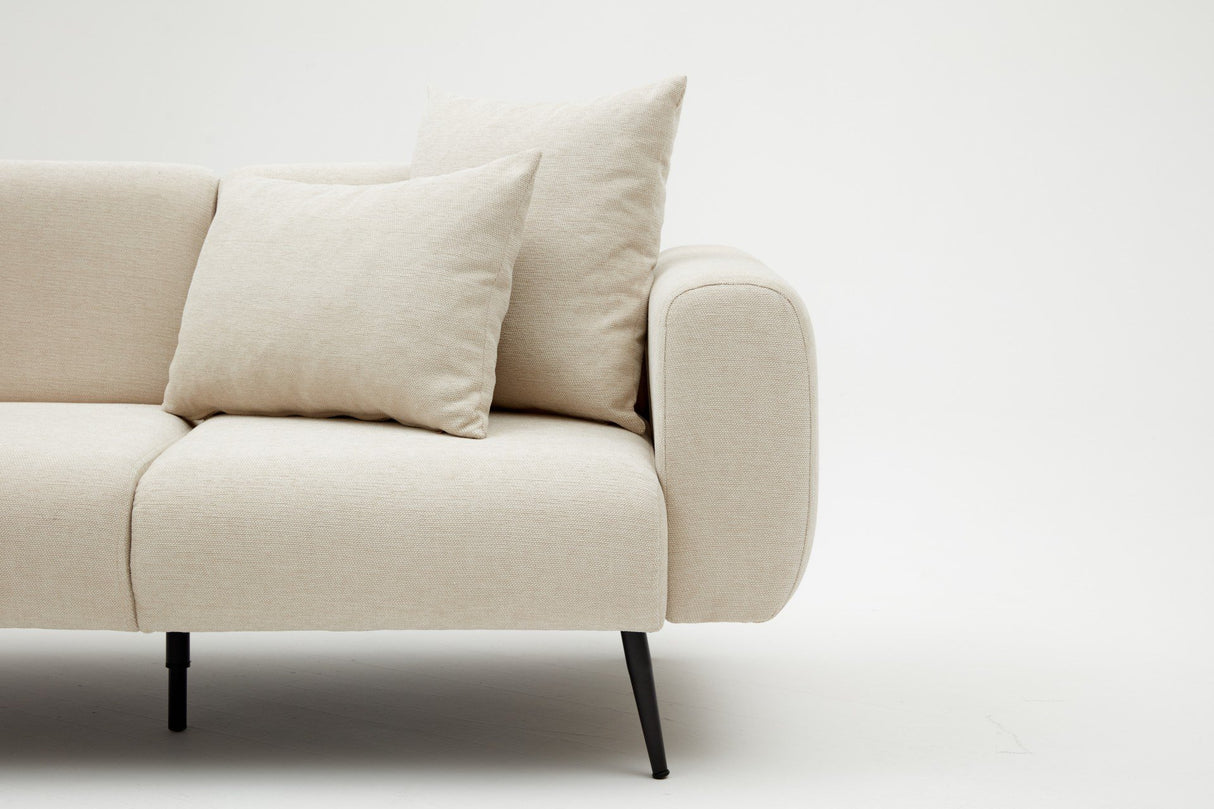 Canapea fixă Side, Diverse culori, Diverse configurații, Diverse dimensiuni - Crem - 171x82x77 cm - 2 locuri | SKU: 825BLC2852 | Canapea fixă Side, varianta Crem - 171x82x77 cm - 2 locuri, produs pentru amenajarea locuinței, disponibil online în România la CasaMob